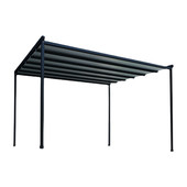 外贸电动户外遮阳棚伸缩式 家用雨棚阳台铝合金折叠天幕篷