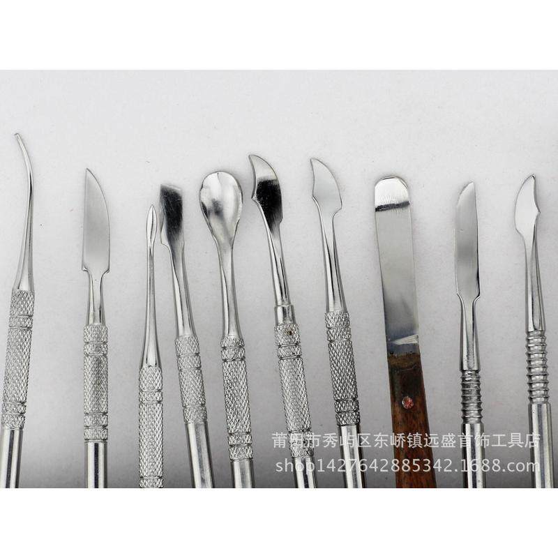 雕蜡刀蜡雕刻刀饰品用刀模雕刻专蜡皮包式雕刻工具首饰器材