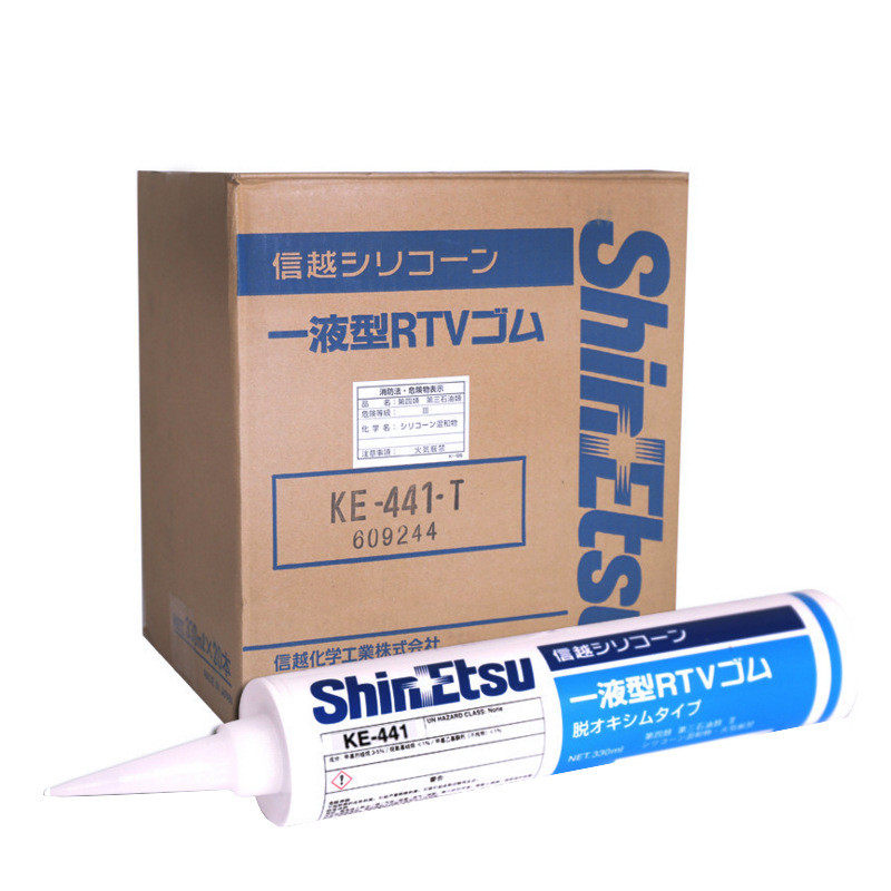 现货信越ke-441-trtv绝缘有机硅灌胶封ke441t防水耐高温密封胶