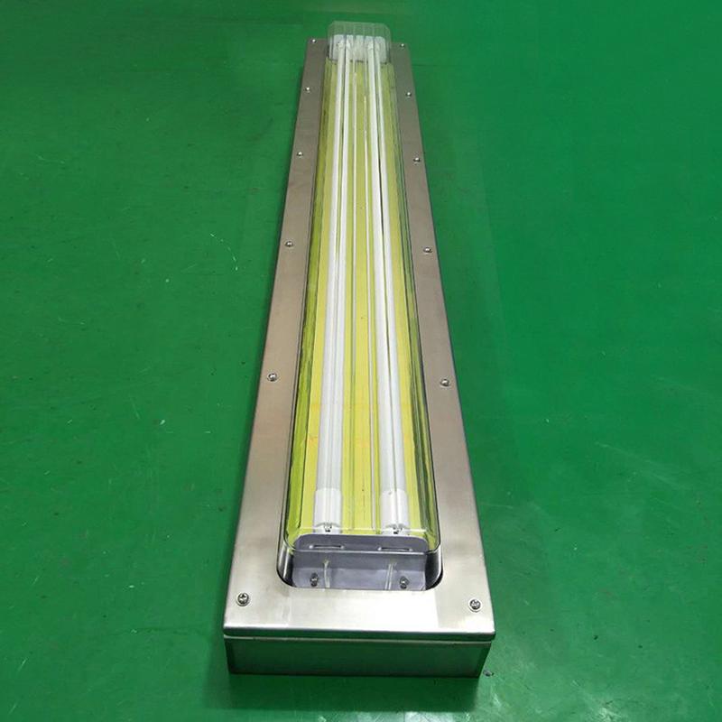 供应HRY94-2*18W双管防爆三防洁净LED荧光灯不锈钢吸顶双管T8T5