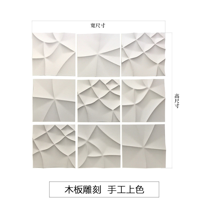 立体木雕实物装饰挂画走廊新中式客厅玄关现代简约沙发背景墙挂饰