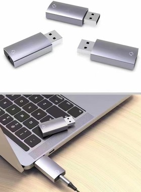 数字声卡USB TO 3.5mm切换器4节音频耳麦二合一立体声输入输出支