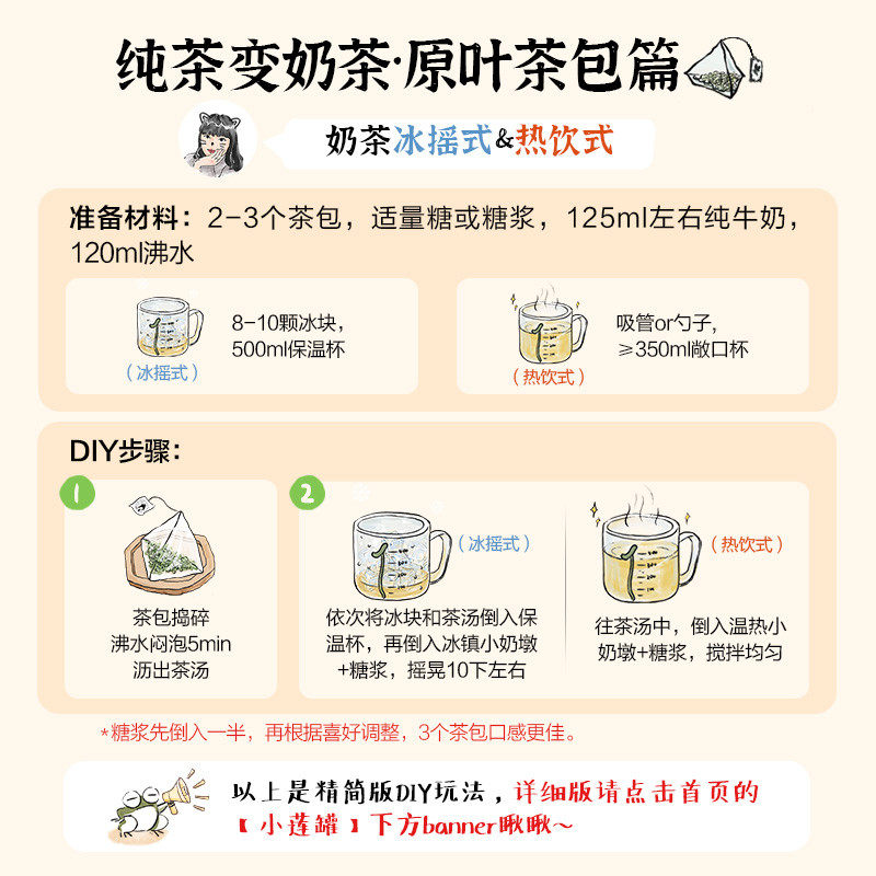 速发ly习惯茶茶包淘淘醒醒清末栀晓蜜桃乌龙茶包铁罐茶长沙特