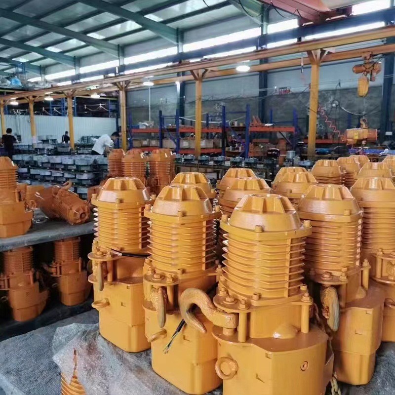 机械设备厂家环链电动葫芦运行提升机4m6米9m链条提升吊机货梯式