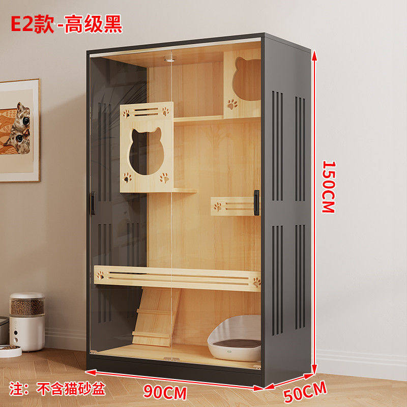 猫别墅家用宠物柜室内猫窝猫城堡豪华舍猫咪房子猫猫笼子猫屋猫柜