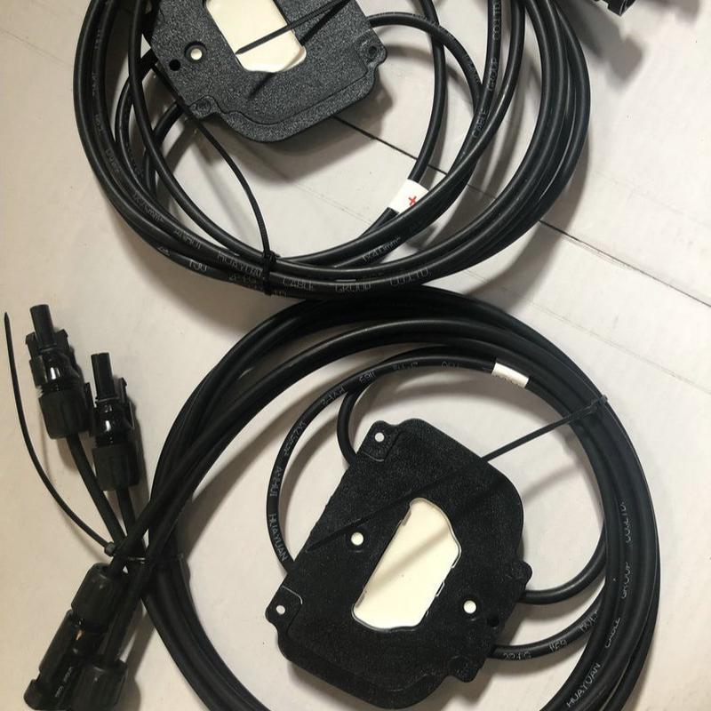 汇流光伏2b汉能薄膜套件发电板延长线接头太阳能光伏线缆连接器