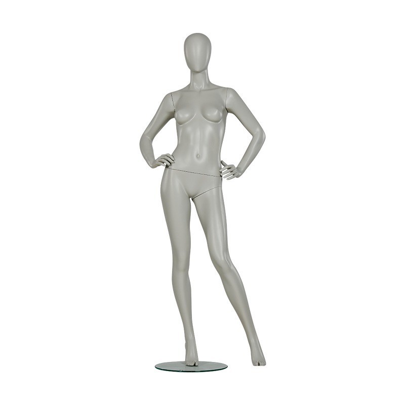 定制全身模特道具欧美假人休闲女装模特展示架服装店玻璃钢女模特