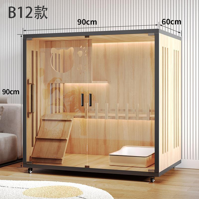 猫笼猫咪猫别墅猫笼子猫柜猫窝猫房子别墅猫屋猫猫窝木质柜猫城堡