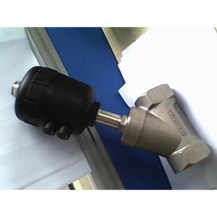 20不锈钢角座阀DN20空气水用油气控开关G3 宝德ZF