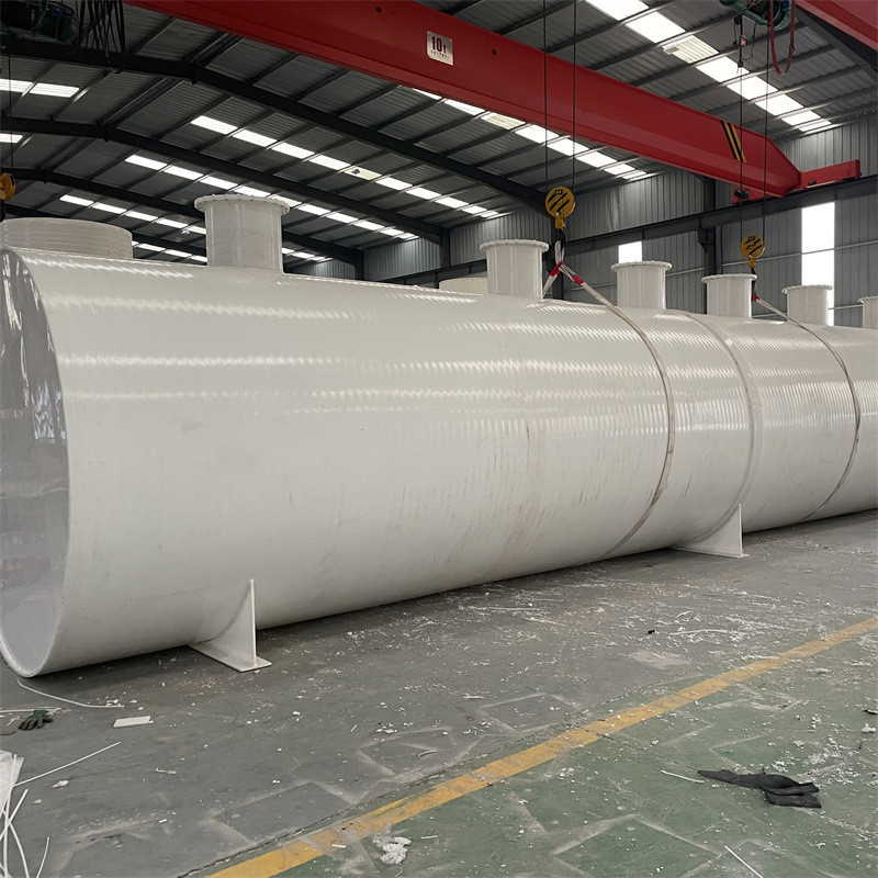 厂家销售工业聚丙烯pp液体储罐化工立卧式储料贮罐pp罐塑料缠绕罐