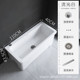 拖把池家用阳台卫生间洗拖把池超长落地式 陶瓷洗墩布盆槽方形大号