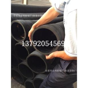 200mm 1000mm橡胶钢丝埋吸管黑色橡胶螺旋管橡胶管排水吸