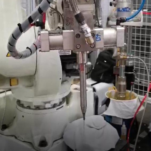 北京工业机械臂工业自动化喷涂机械手转台式六轴喷涂机器人ST004