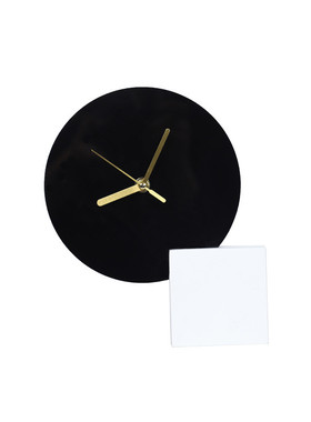 北欧轻奢亚克力座钟钟表摆件样版房间书桌书柜现代隔断软装饰品