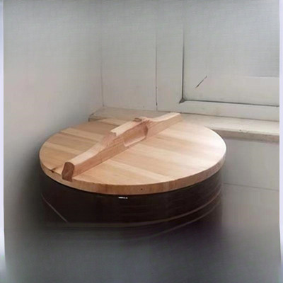 锅盖木锅盖柴火灶盖子圆盖通用土灶泷叻