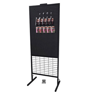 可移动洞板网格精品展示架商超地摊置物架落地工具洞洞板展示架