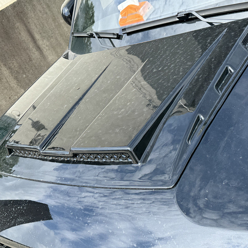 热销销售引擎盖配件前机盖改装替换式发动机罩舱引擎盖外观配件