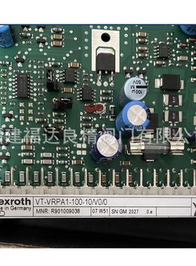 供应德国Rexroth力士乐放大器VT-VRPA1-100-10/V0/0