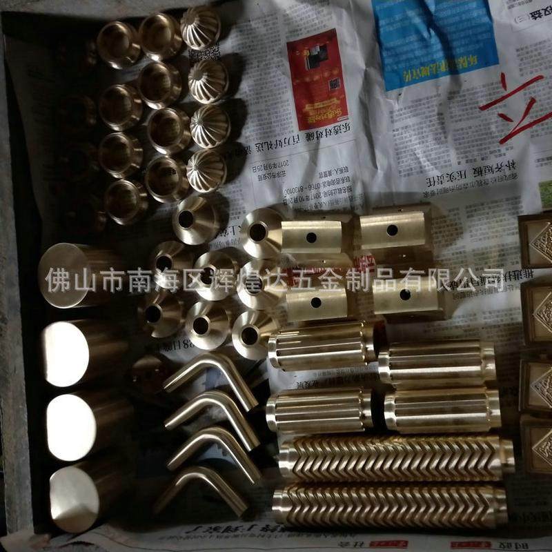 热销新中式酒店门拉手方形精雕铝合金玻璃大门拉手别墅复古入户门