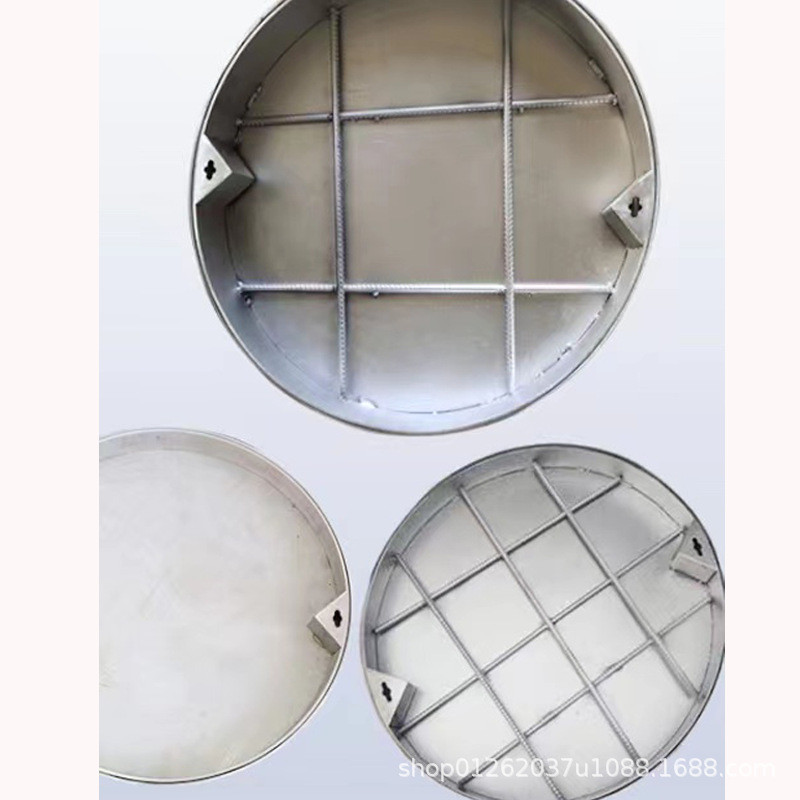 304不锈钢井盖铺砖装饰沙井方形污水电力雨水圆形异形市政园林