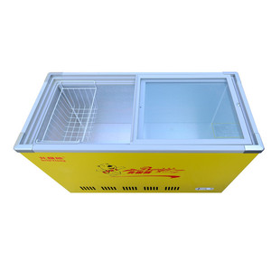 热销北极熊sdsc 288双门冷藏展示柜蔬菜包子冰柜冰柜水果雪糕保鲜