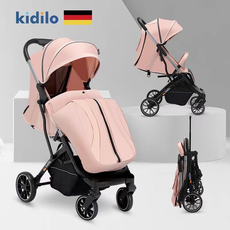 Kidilo婴儿推车便携超轻便折叠可坐可躺儿童手推车宝宝多功能座