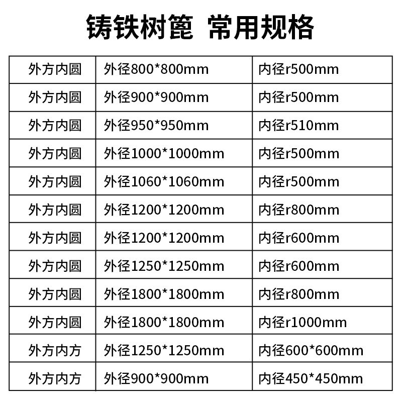 球墨铸铁树池篦子护树厂家铁艺不锈钢树穴盖板绿化艺术树围子板
