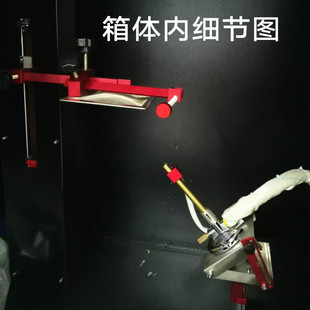 工游记灼热丝试验机UL94水平垂直燃烧阻燃汽车内饰针焰漏电起痕仪