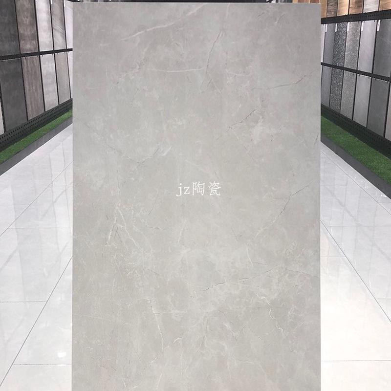 北欧灰色水泥仿古砖工程大厅商场柔光防滑地板砖600x1200酒店瓷砖