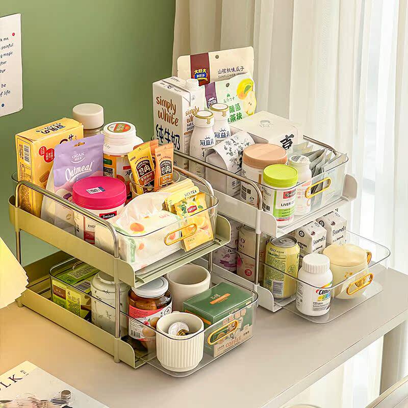 电视柜上的收纳置物架桌面杯子多层水杯架沥水架客厅茶几放厂家