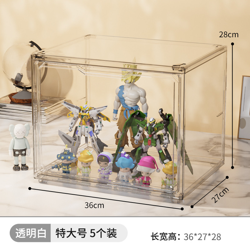 手办展示柜积木模型玩具产品非玻璃透明亚克力展示架摆件陈列新款