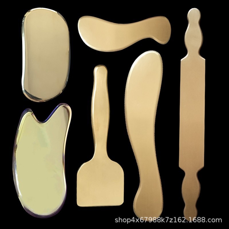 黄铜刮痧板虎符厂家全身通用背部颈部脸部腿部砭