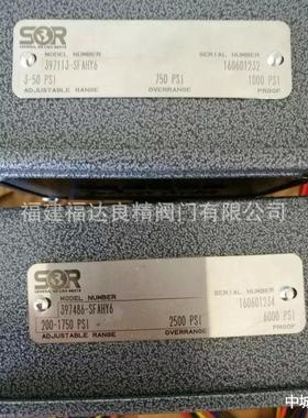 美国SOR索尔压力开关BH-002020-002
