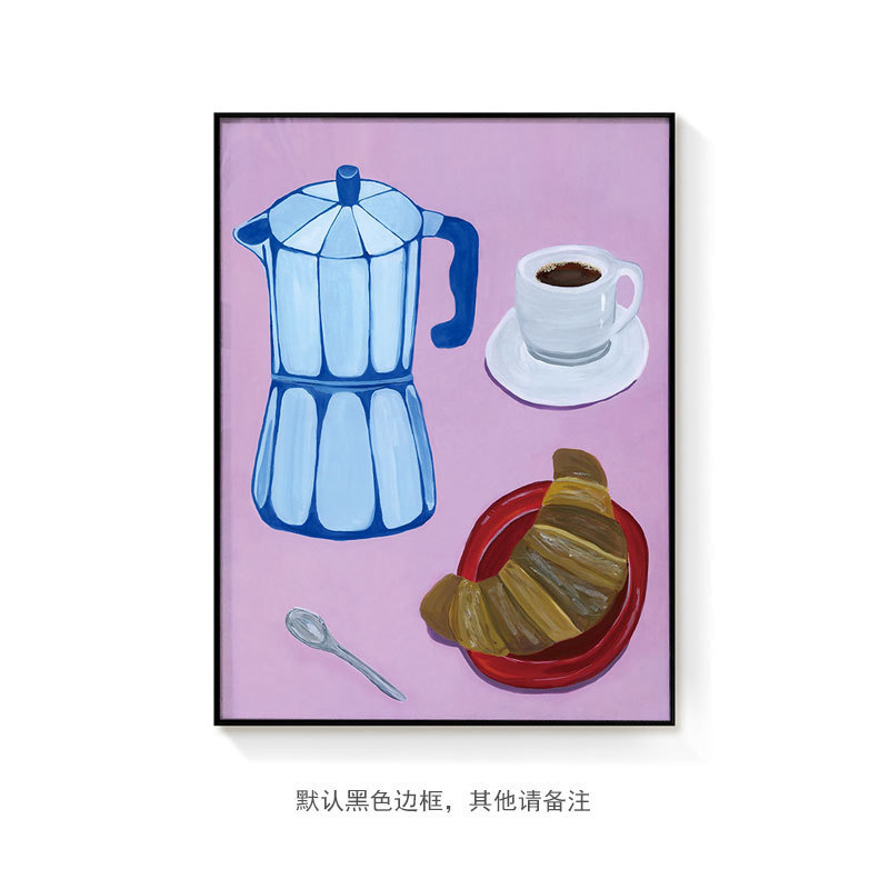 厨房台水果装饰画艺术装饰画美食桌面餐厅挂画酒吧样板房餐厅版画