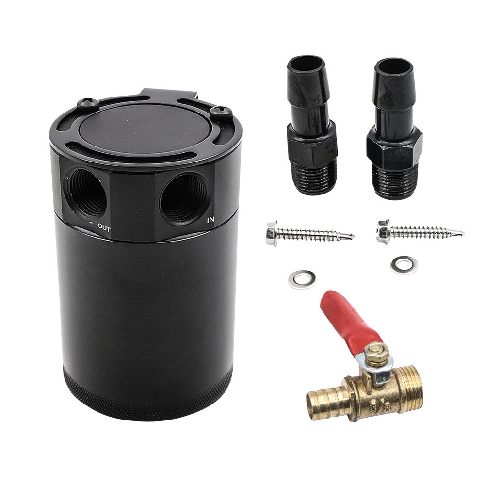 汽车配件改装机油壶二循环高双流道废气孔壶带空滤多色机油透气壶