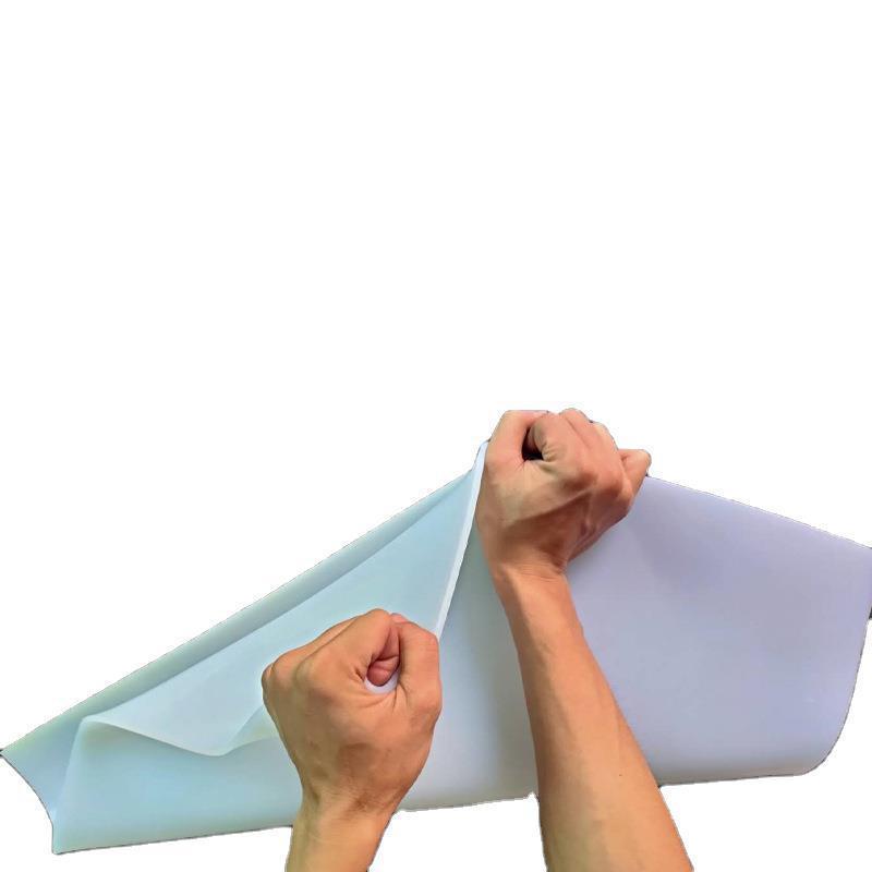 厂家定制细孔发泡高温阻燃胶发泡硅胶红色橡胶板汽车减震护垫工厂