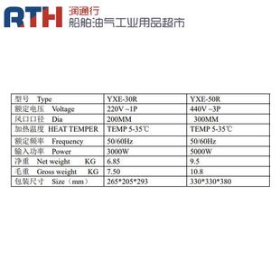 heater船用取暖暖風(fēng)機(jī)200mm 熱銷(xiāo)impa591531室內(nèi)加熱電動(dòng)fan 300m