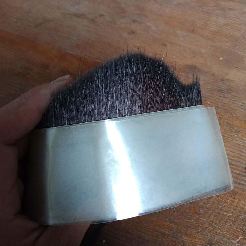 化妆刷毛，动物毛，细光峰羊毛灰鼠仿色现货毛的r绵羊毛