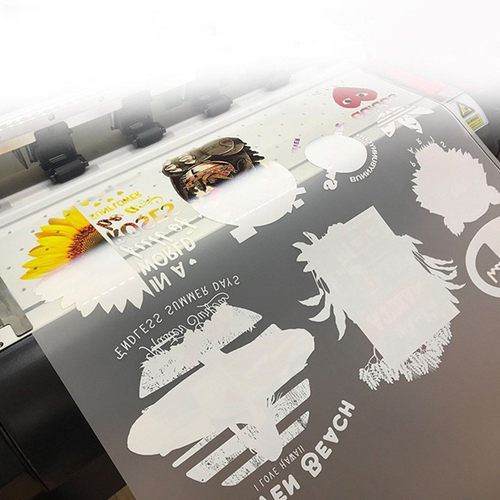 热销批发数码热转印柯式撕面烫画胶片冷哑热撕卷材白墨烫画打印膜