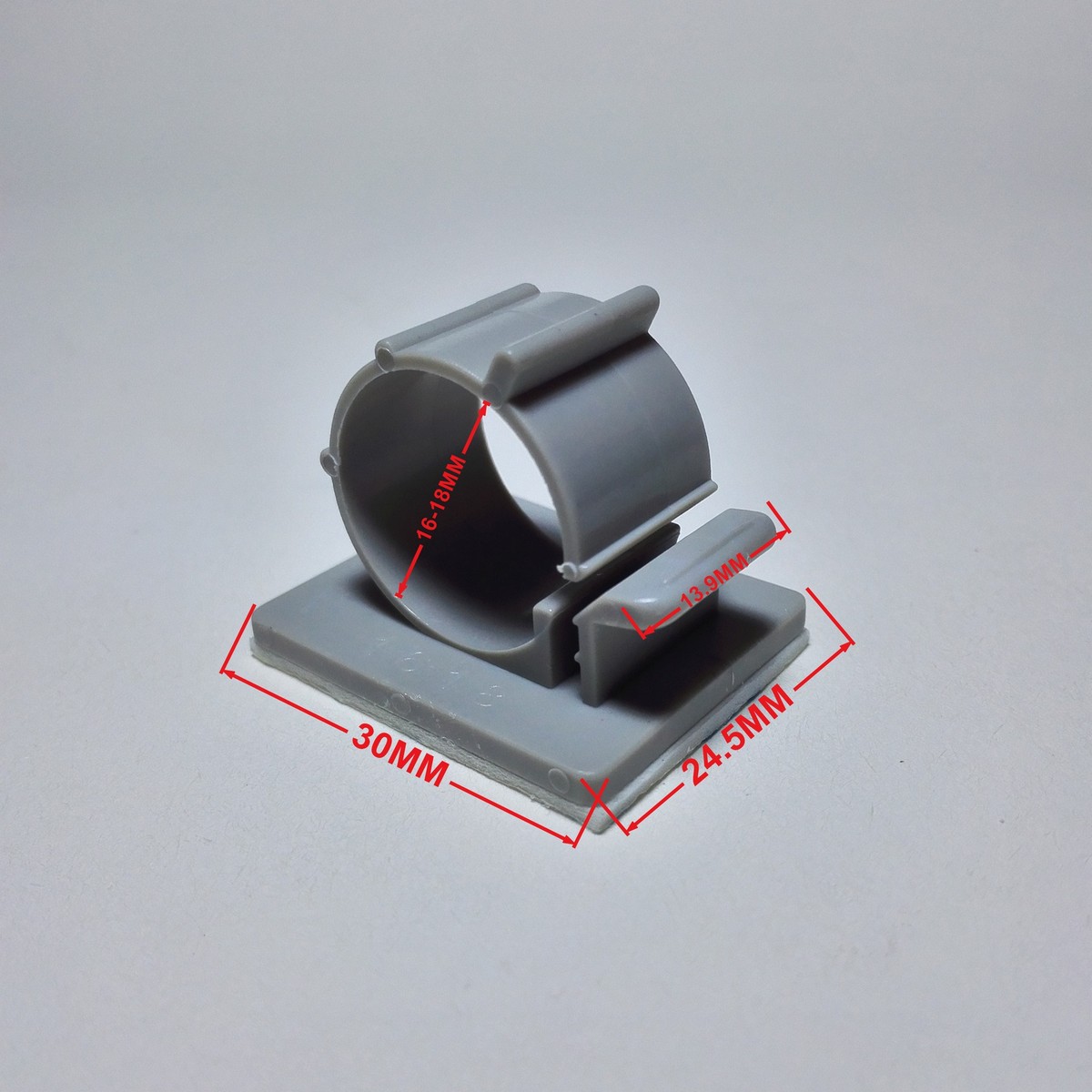 ts-1618自粘式固定座可调式电线配线器粘胶理线器走线收纳器