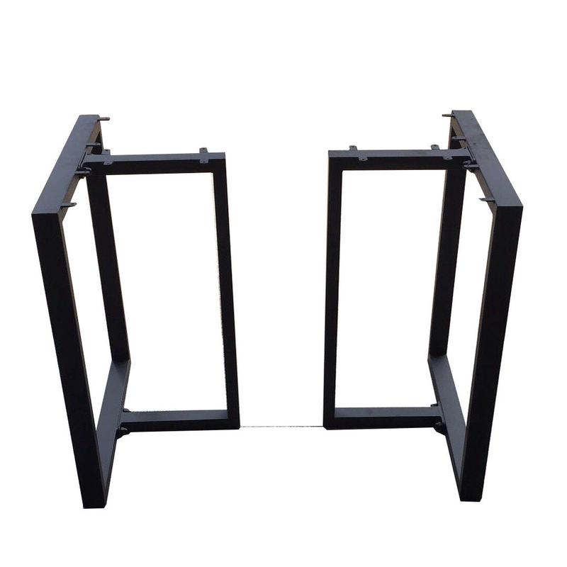 桌子腿大理石架子会议桌吧台玻璃茶几桌脚架铁艺桌腿支架金属