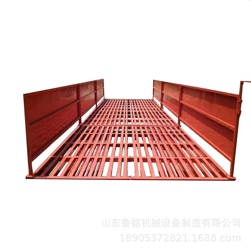 施工工地建筑工程洗轮机全自动滚轴平板式免基础洗车洗轮机