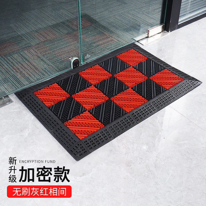 ki9s三合一地垫拼接进大门除尘家用别墅防水放滑地毯抗压商用入户