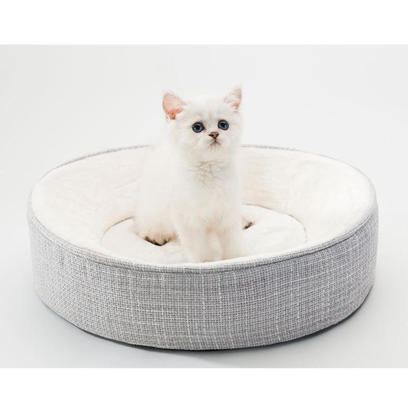 蛋壳记忆海绵狗窝睡眠猫窝秋冬保暖深度中小型犬泰迪幼犬幼猫猫床