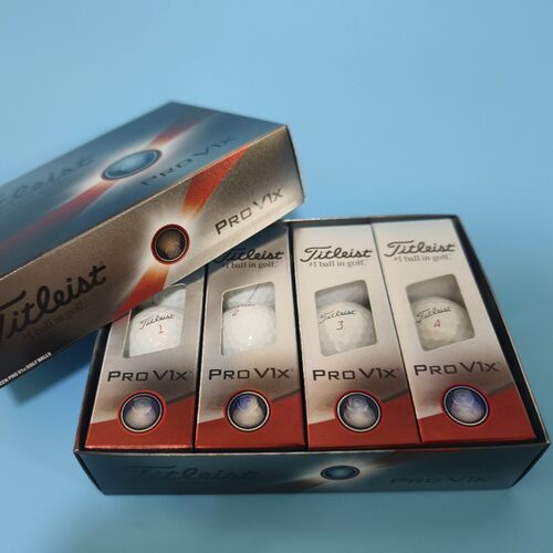 2023款prov1x高尔夫球四层pu一盒材质12个装