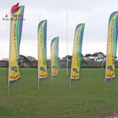 来样定做各种广告旗注水旗可选规格旗帜旗帜沙滩旗制作厂家批发