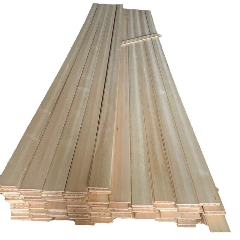 松木实木条樟子松桑拿板户外防腐地板木屋装修扣板樟子松云杉