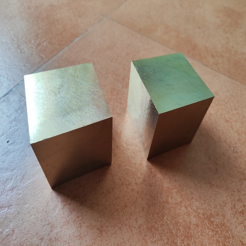 黄铜块h59黄铜板10*1050*5070*70mm正方形圆黄铜方块铜块块