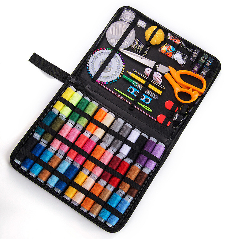 针线盒套装便携式多功能针线包手缝针线缝纫收纳盒针针线盒批发
