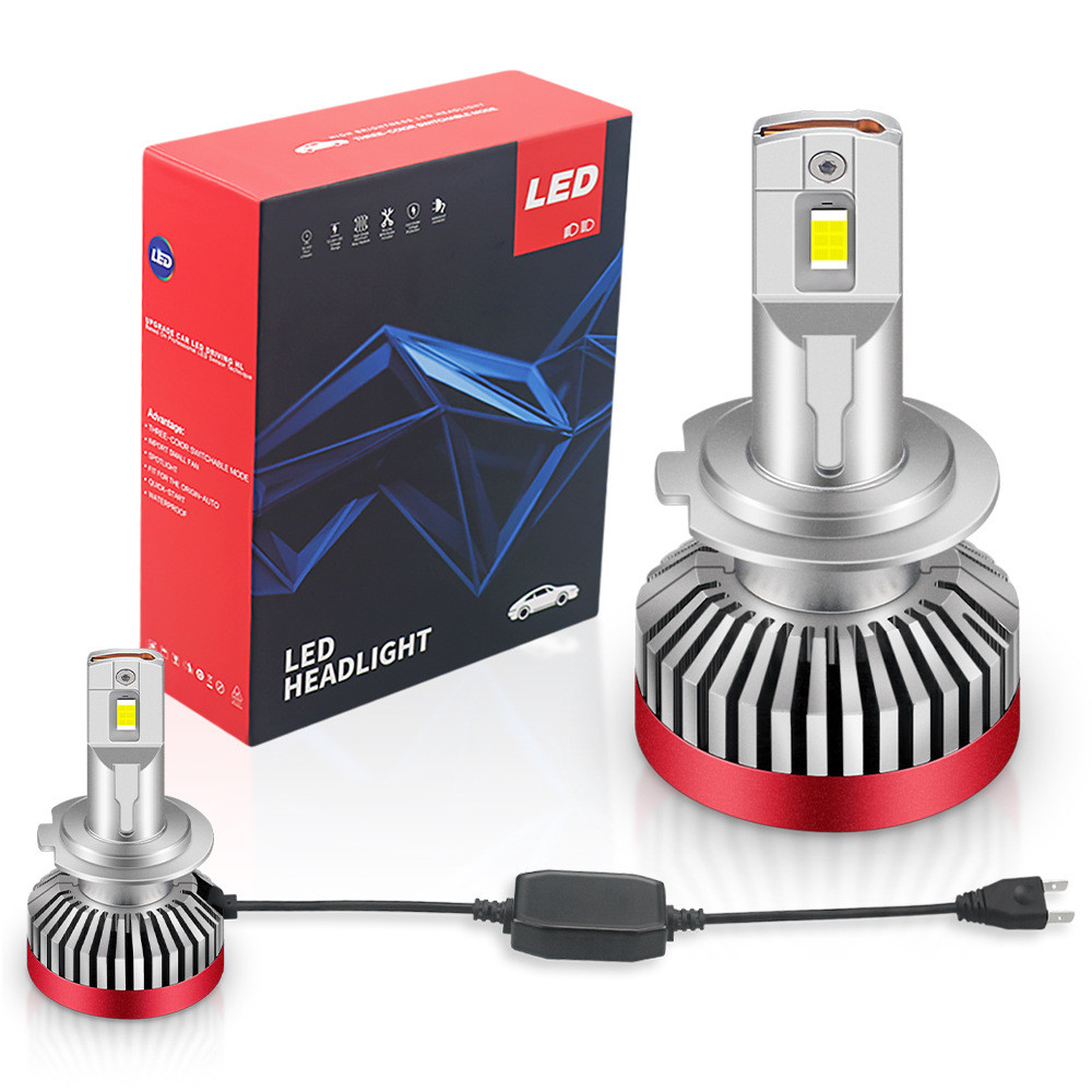 大功率led汽车车灯SCP-7035芯片110WH4灯泡H7汽车前大灯改装